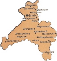 Gebiet der ehemaligen Gemeinde Gimborn