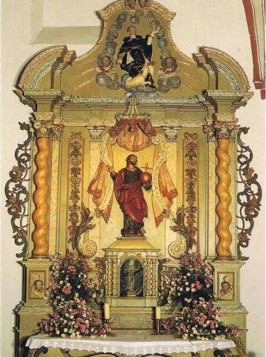 Salvatoraltar ca. 1730