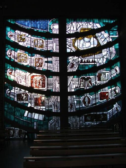 Fenster der Evangelienseite
