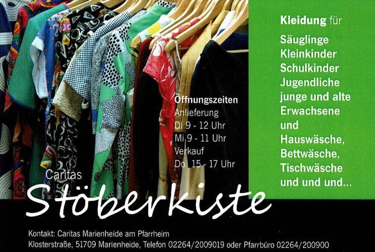 Flyer Stöberkiste
